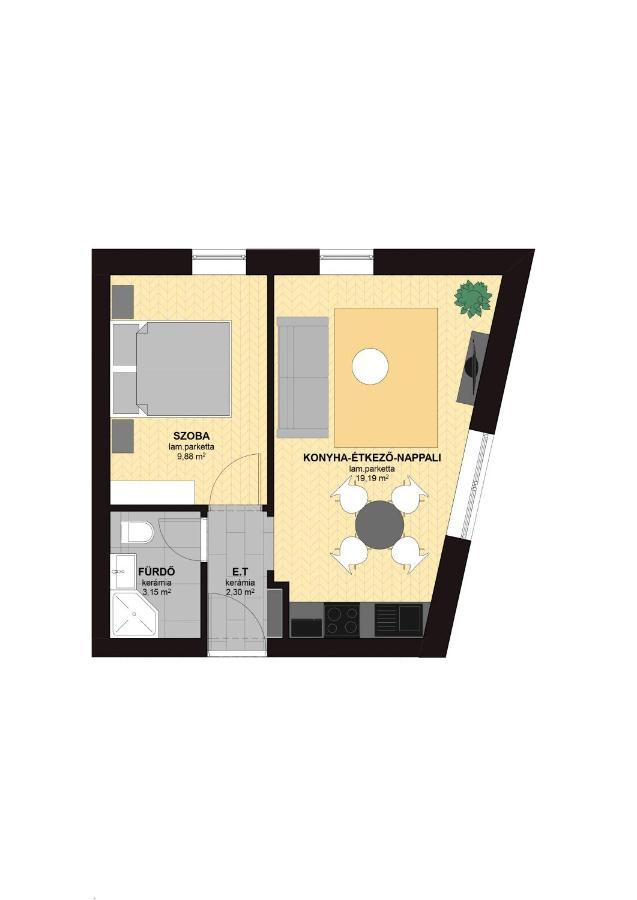 Dotis Apartman Tata Εξωτερικό φωτογραφία