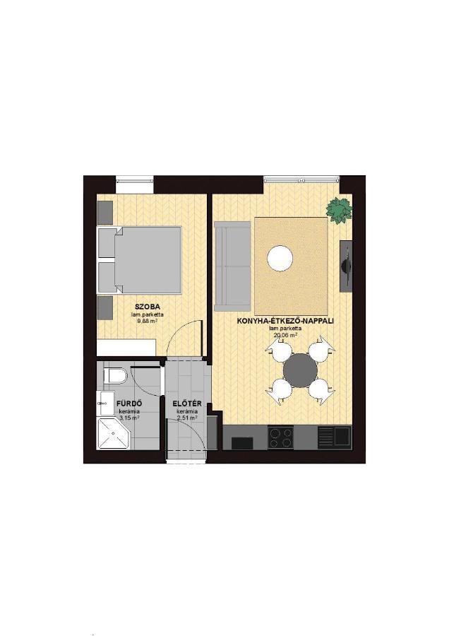 Dotis Apartman Tata Εξωτερικό φωτογραφία